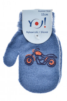Бебешки ръкавици за момче - YO! club front