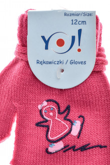 Rękawiczki dziecięce dla dziewczynki - YO! club back