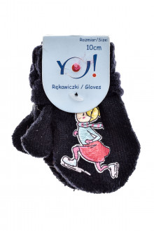 Βρεφικά γάντια για κορίτσι - YO! club front