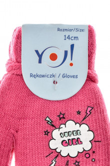 Mănuși pentru copii - YO! club back