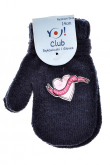 Girls' Gloves - Yo! club front