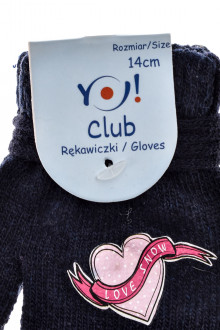 Girls' Gloves - Yo! club back
