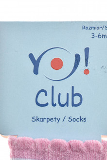 Skarpetki dziecięce - YO! club back