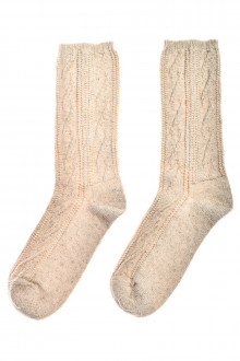 Knitted socks front
