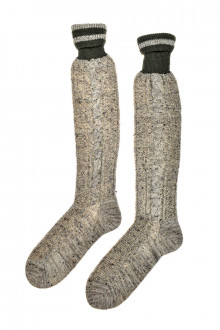 Knitted socks front