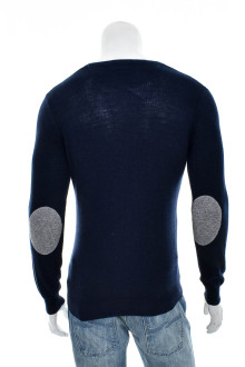 Мъжки пуловер - Cotton & Silk back