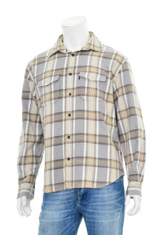 Men's shirt - Red Wood front