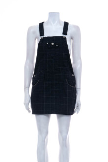 Woman's Dungaree Dress - SUBLEVEL front