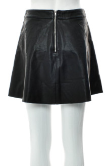 Leather skirt - DIVIDED back