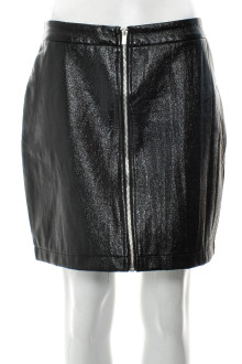 Leather skirt - ONLY front