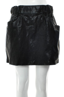 Leather skirt - ZARA Basic front