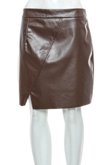 Leather skirt - SHEIN front