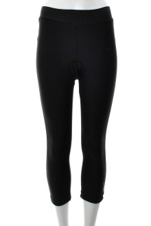 Women's cycling tights - DECATHLON front