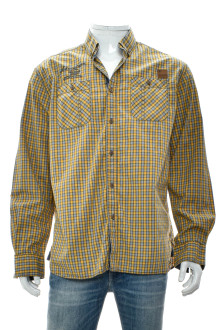 Men's shirt - Red Wood front