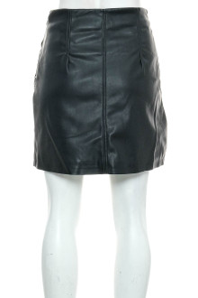 Leather skirt - H&M back