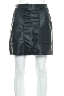 Leather skirt - H&M front