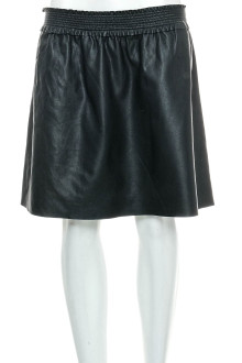Leather skirt - YOUN! belgium front