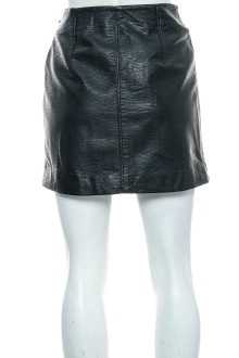 Leather skirt - DIVIDED back