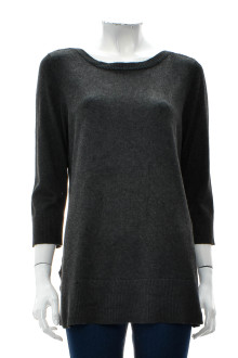 Women's sweater - Cable & Gauge front