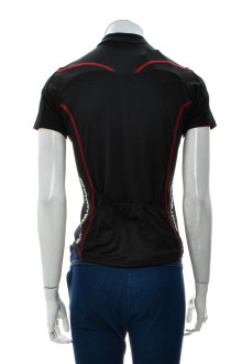 Women's t-shirt for cycling - PROTECTIVE back