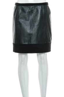 Leather skirt - ESPRIT front