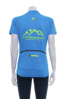 Female sports top for cycling - James & Nicholson back