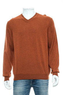 Мъжки пуловер - Black Brown front