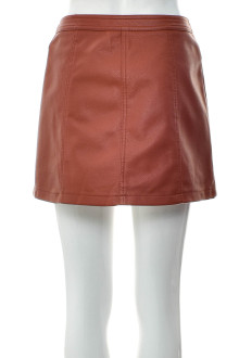 Leather skirt - Jennyfer back