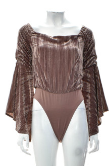 Women's blouse - OLIVACEOUS front