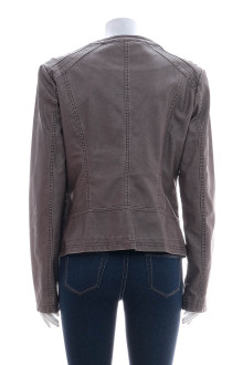 Women's leather jacket - Orsay back