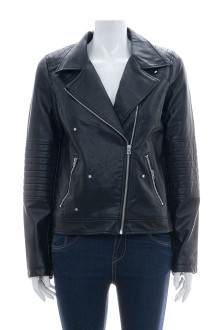 Girl's leather jacket - Here There front