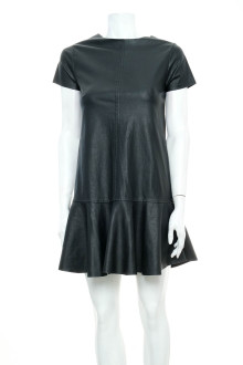 Leather dress - ZARA front