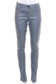 Women's leather trousers front