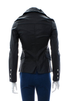 Women's leather jacket - MOUSSY back