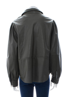Women's leather shirt - H&M back