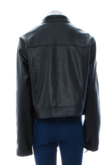 Women's leather jacket - Asos back