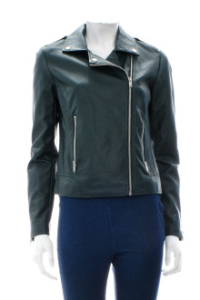 Women's leather jacket - VILA front