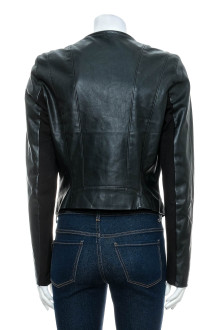 Women's leather jacket - ZARA TRAFALUC back