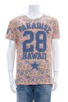 Men's T-shirt - Alcott Aloha front