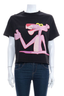 Дамска тениска - Groggy x Pink Panther front